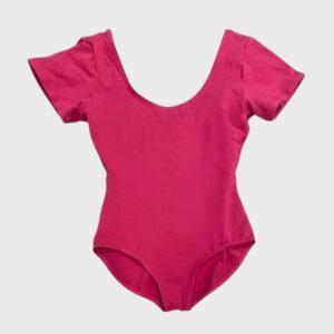 Pink leotard