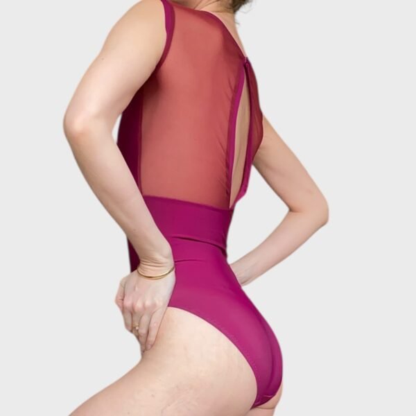 Dark pink leotard - Image 2