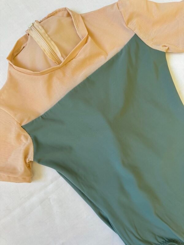 Olive green leotard - Image 3