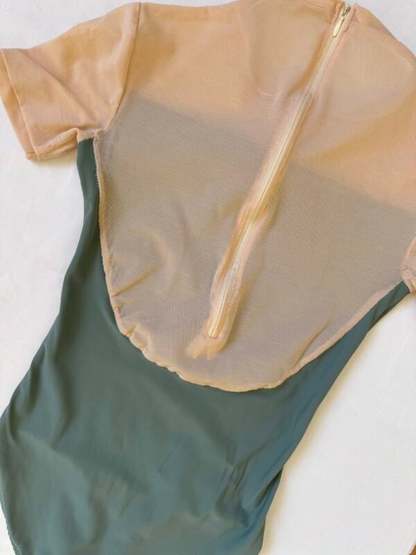 Olive green leotard - Image 4