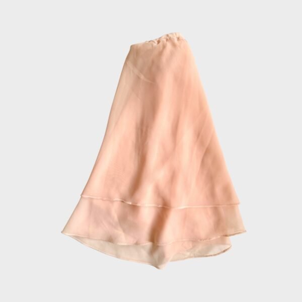 Peach skirt