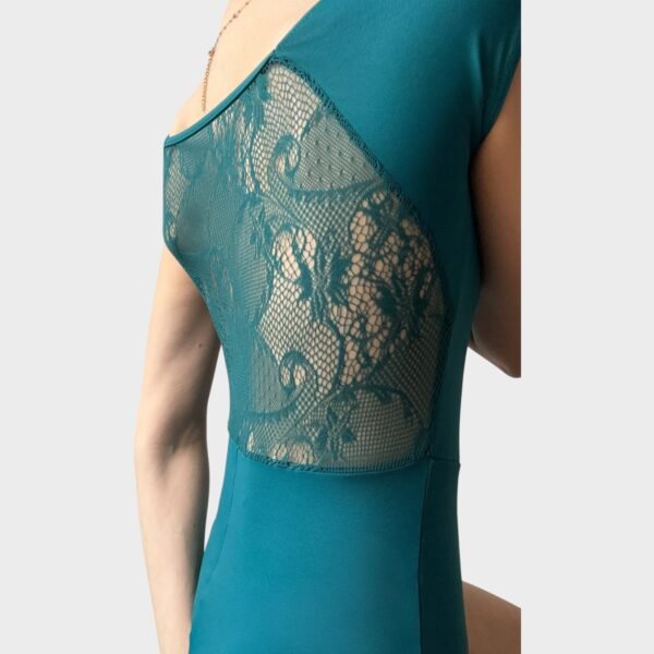 Teal leotard - Image 2