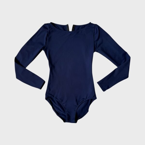 Dark blue leotard