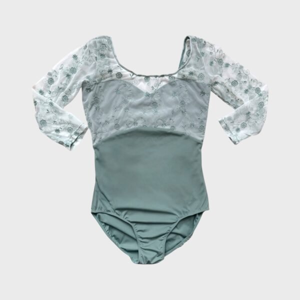 Light green leotard