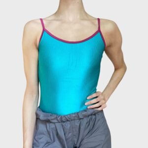Turquoise leotard