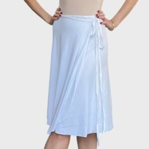 White rehearsal skirt