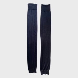 Dark blue legwarmers