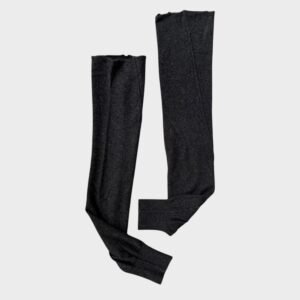 Dark grey legwarmers