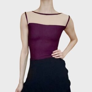 Burgundy leotard (brand new)