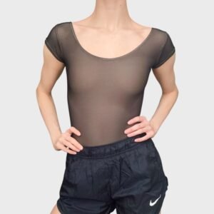 Mesh leotard
