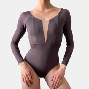 Grey leotard