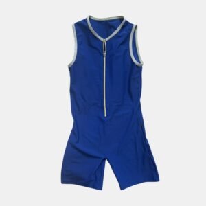 Blue biketard