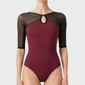 Dark Red leotard