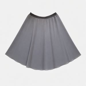 Grey rehearsal skirt